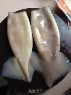 Make Squid sausage step 0