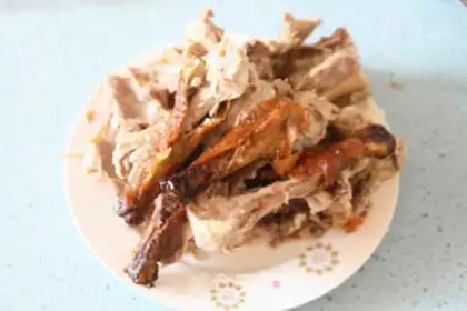 Make Duck radish soup step 1