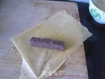 Make Cream roll step 4