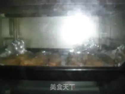 Make Honey-cooked chicken wings step 6