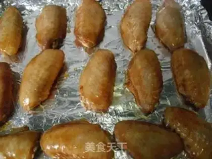 Make Honey-cooked chicken wings step 7