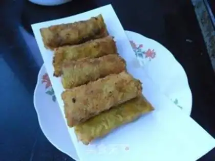 Make Cream roll step 9