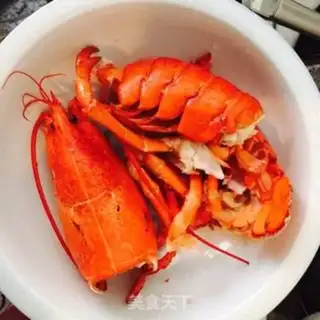 Make Lobster congee step 3