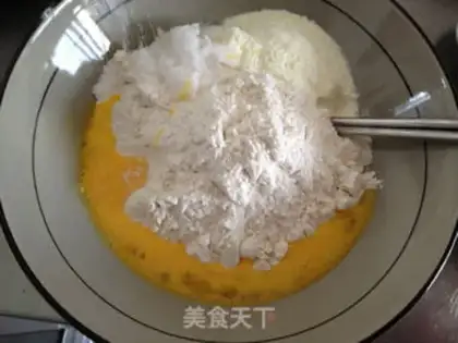 Make Chocolate pineapple bread step 1