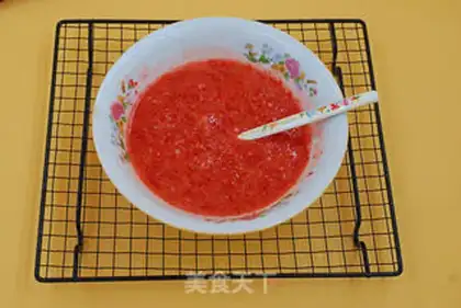 Make Homemade strawberry yogurt step 8
