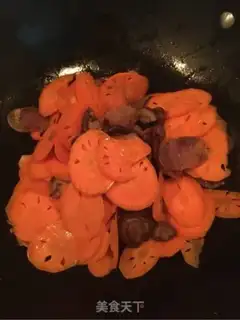 Make Carrot fried sausage step 5