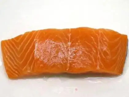 Make Garlic salmon step 0