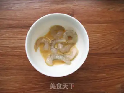 Make Shrimp is steaming step 1