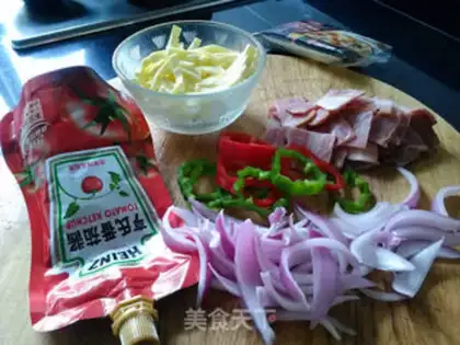 Make Shrimp bacon pizza step 6