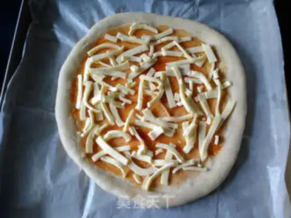 Make Shrimp bacon pizza step 8