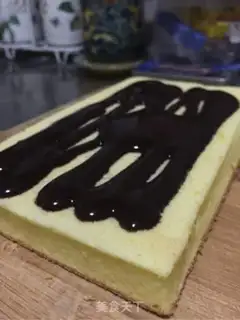Make Chocolate sauce cake step 14