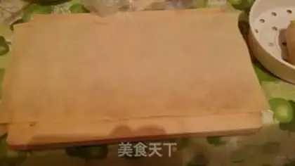 Make Home version of the bean roll step 3