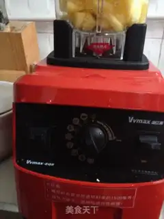 Make Pineapple omegranate strawberry step 4