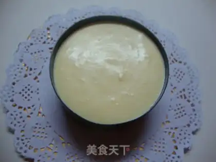 Make Yogurt mango mousse step 12