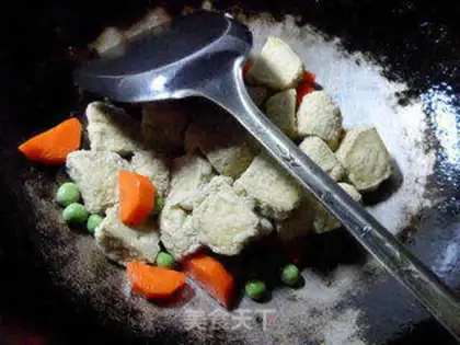 Make Curry and a sour chicken step 3