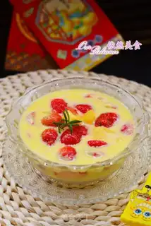 Make Pineapple omegranate strawberry step 9