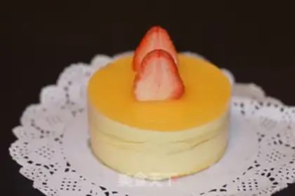 Make Yogurt mango mousse step 17