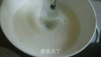 Make Coconut cake roll step 3