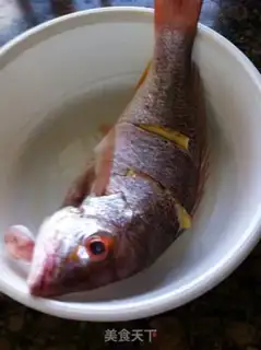 Make Clear the fish soup step 0