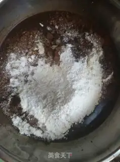 Make Chocolate chestnut cake step 3
