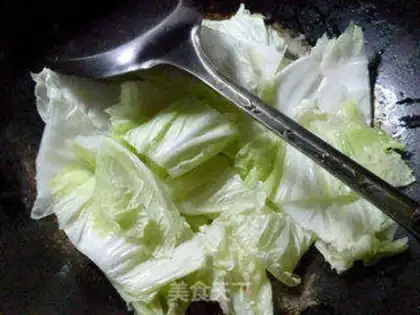 Make Curry cabbage step 3