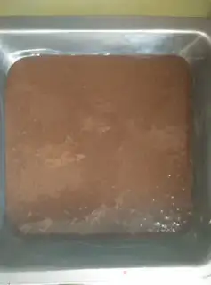 Make Chocolate chestnut cake step 5