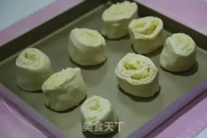 Make Coconut rolls step 9