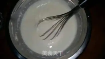 Make Cream and fruit step 4