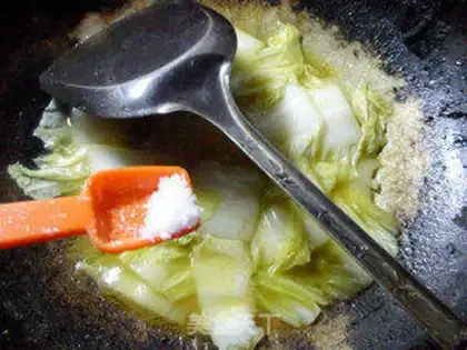 Make Curry cabbage step 8