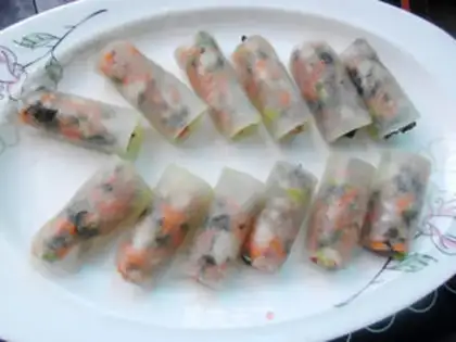 Make Crystal melon rolls step 8