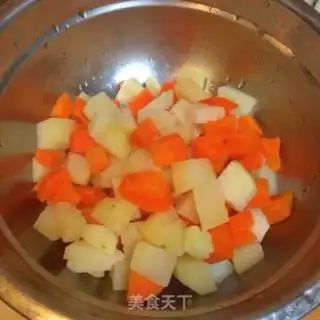 Make Big white curry step 0
