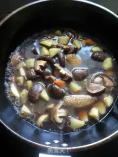 Make Potato chicken wings for mushrooms step 10