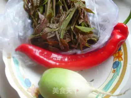 Make The radish step 0