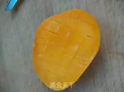 Make Mango flowers step 4