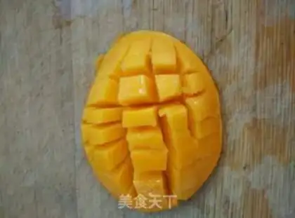 Make Mango flowers step 5