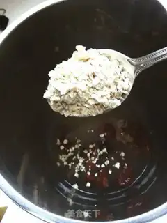 Make Red bean oatmeal step 4