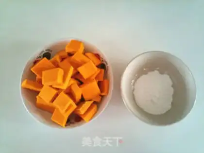 Make Korean pumpkin porridge step 0