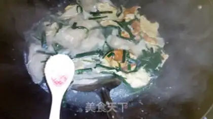 Make Crab butter tofu step 2