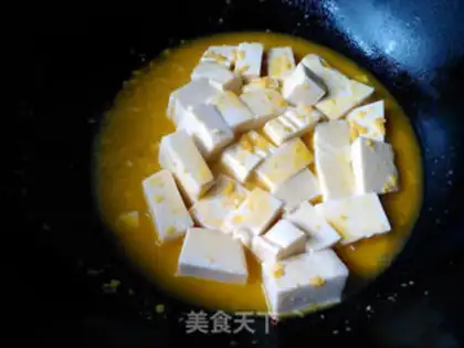 Make Crab butter tofu step 4