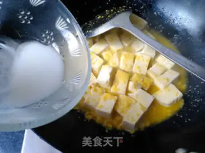 Make Crab butter tofu step 5
