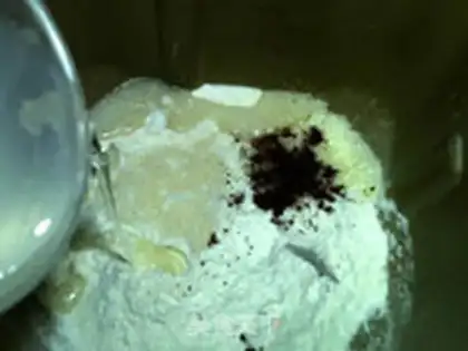 Make Red cranberry bread step 1