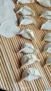 Make Three dumplings of shrimp step 11