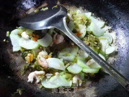 Make Two fresh snow veggies are on fire step 7