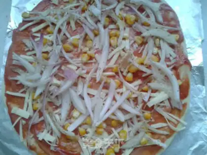 Make Hawaiian Pizza step 10