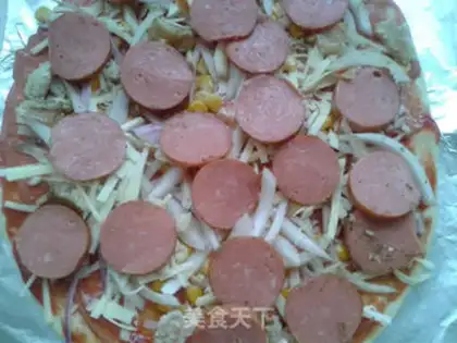 Make Hawaiian Pizza step 11