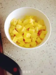 Make Caramel pineapple step 3