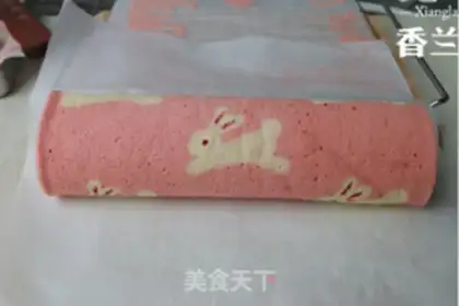 Make Paint cake rolls step 18