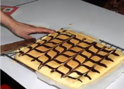 Make Double Cake Roll step 13