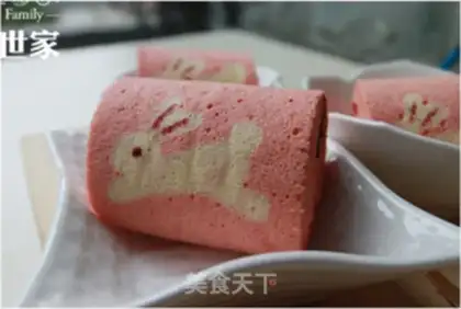 Make Paint cake rolls step 19