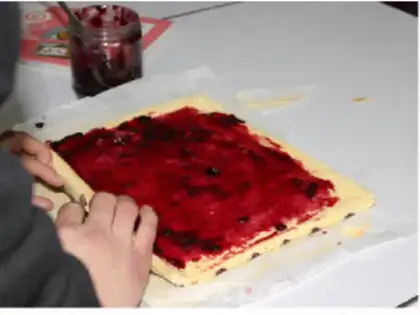 Make Double Cake Roll step 14